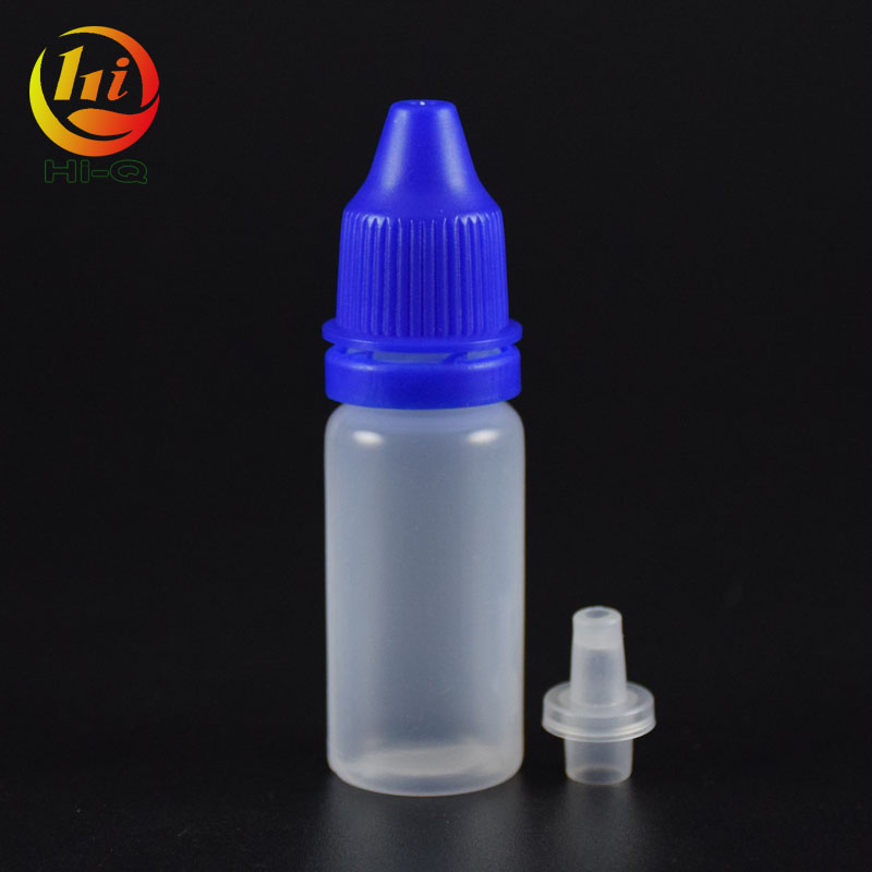 tamper proof cap pe squeeze 10 ml eye dropper bottle 10ml plastic vials with caps
