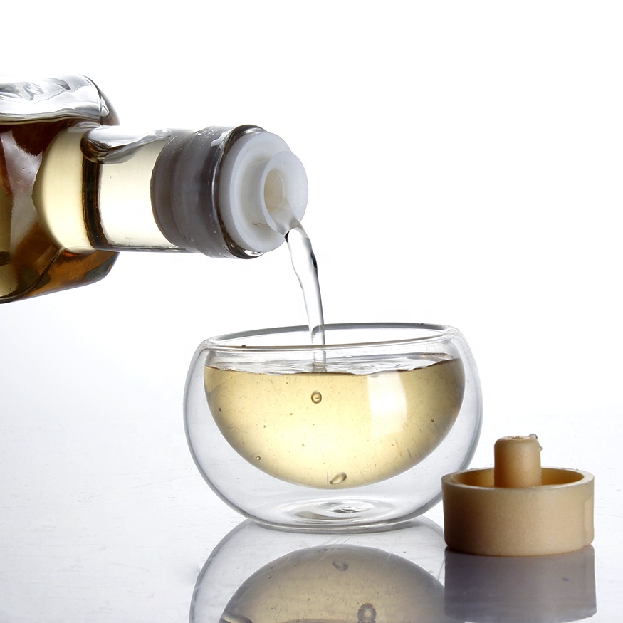thick bottom custom anquick green stocked 750ml square round clear extra flint 250ml 500ml olive oil bottle glass