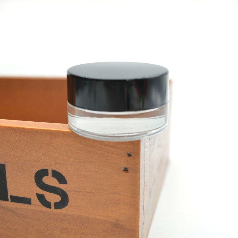 thick bottom eyeshadow 5ml low profile cosmetic jar