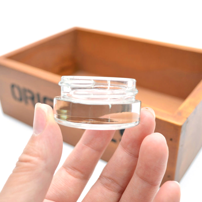 thick bottom eyeshadow 5ml low profile cosmetic jar