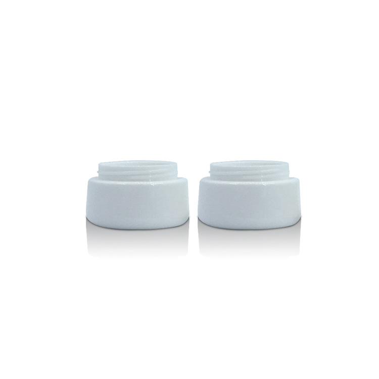 thick walled cosmetic jar black frosted cosmetic jars cosmetic jar 15 grms