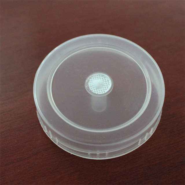 tissue culture glass bottle with Reusable cover