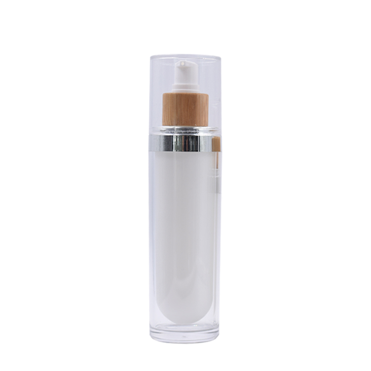 top grade and luxury cosmetic bottles and jars 15 ml 30 ml 50 ml 30 g 50 g bamboo acrylic bottles and jars