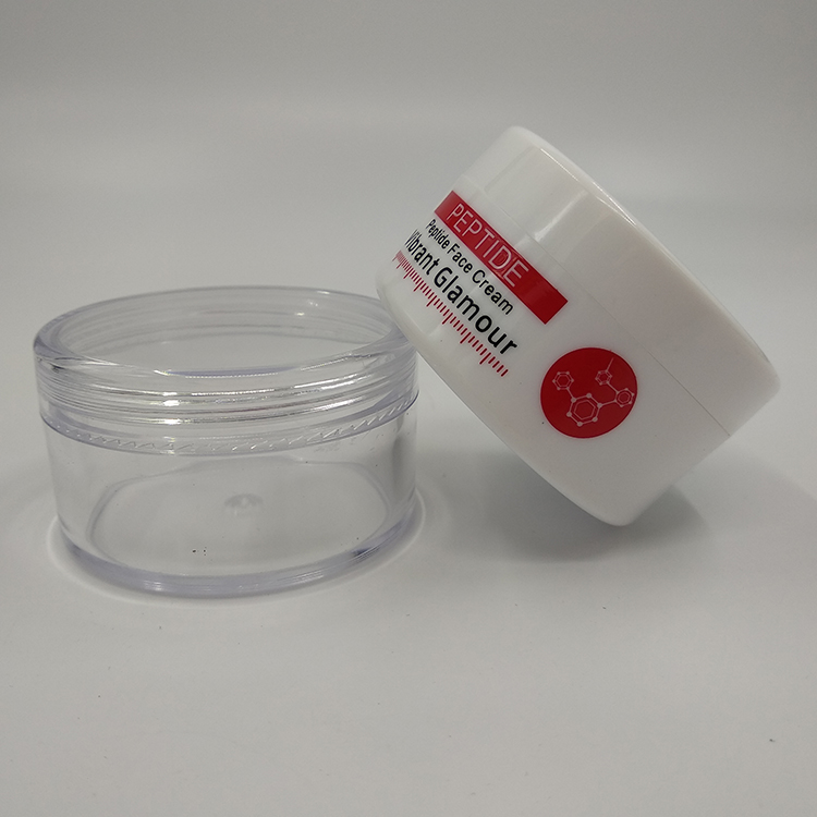 top quality skin care packaging 5g 15g 30g plastic eye small containers ps cream jar for cosmetic