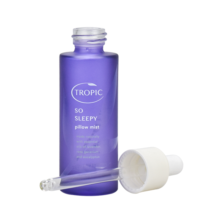 top sale matte purple cylinder thick bottom 5ml 30ml 50ml 60ml glass essential oil dropper 1oz 2oz bottle cosmetic container