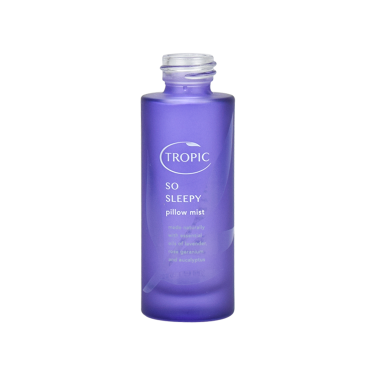 top sale matte purple cylinder thick bottom 5ml 30ml 50ml 60ml glass essential oil dropper 1oz 2oz bottle cosmetic container