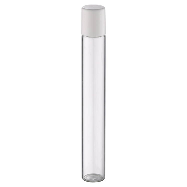 transparent long glass vial bottle 5ml roll on glass bottle for essential oil perfume