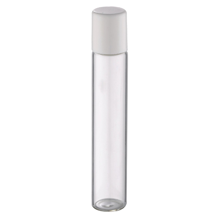 transparent long glass vial bottle 5ml roll on glass bottle for essential oil perfume