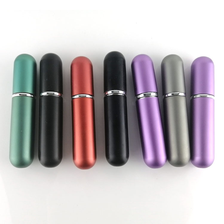 travel mini refillable perfume spray bottles portable aluminum atomizer empty cosmetic container perfume bottle