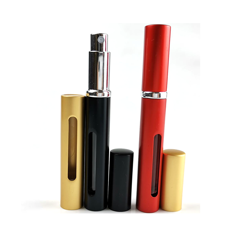 travel mini refillable perfume spray bottles portable aluminum atomizer empty cosmetic container perfume bottle