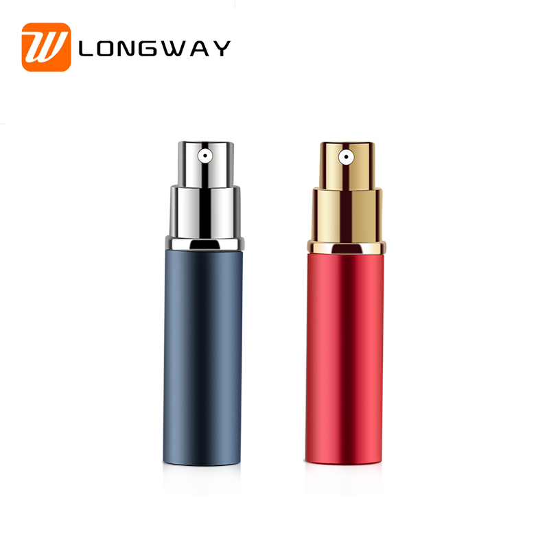 travel small refillable spray perfume bottle with atomizer 5ml for cosmetic packaging