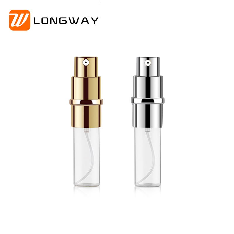 travel small refillable spray perfume bottle with atomizer 5ml for cosmetic packaging