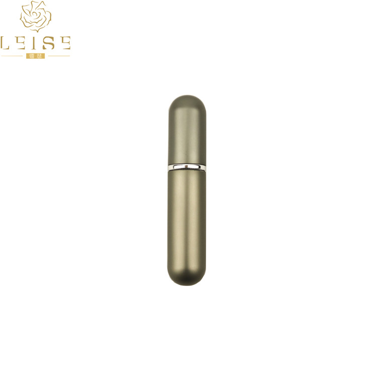 travelo refillable aluminium perfume atomizer 5ml with printing logo/laser logo/labels on 8ml size atomiseur parfum