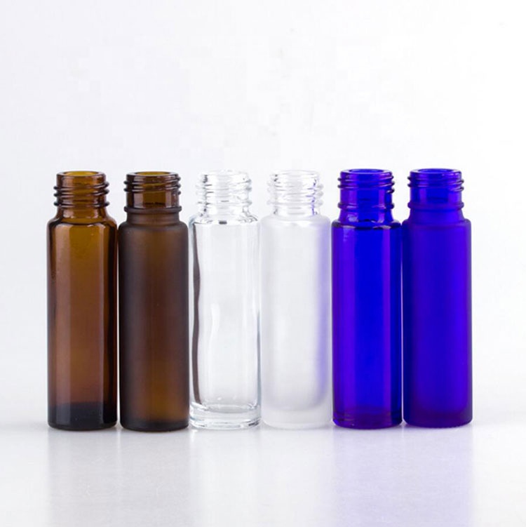 trendy products high quality strong young living essential oil bottle 10ml amber roll on bottle with stainless steel roller