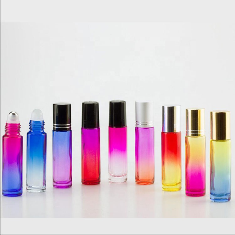 trendy products high quality strong young living essential oil bottle 10ml amber roll on bottle with stainless steel roller