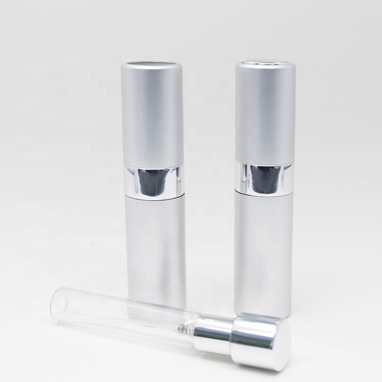 twist up 15 ml glass perfume atomizer bottle