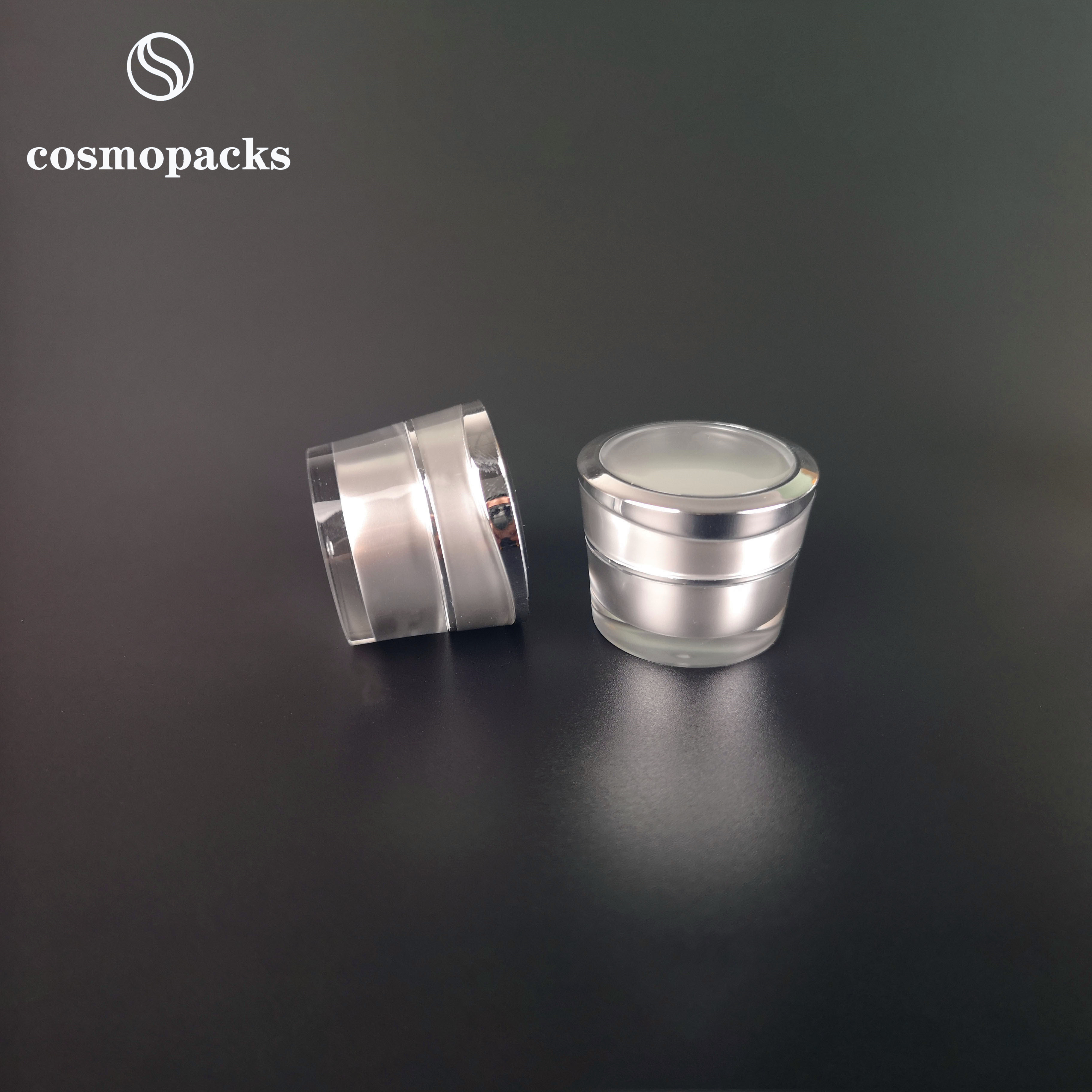 twist up aluminium gold oval in stock pearly plastic bottle manufacturers traveling for lotion jar cream 15ml