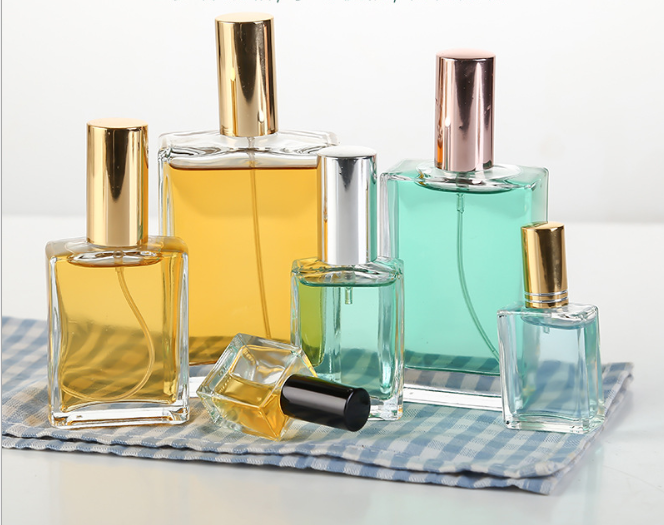 unique 30 ml 30ml 50ml 100ml clear gold wholesale oil spray bottle black bulk luxury empty glass refillable perfume bottles