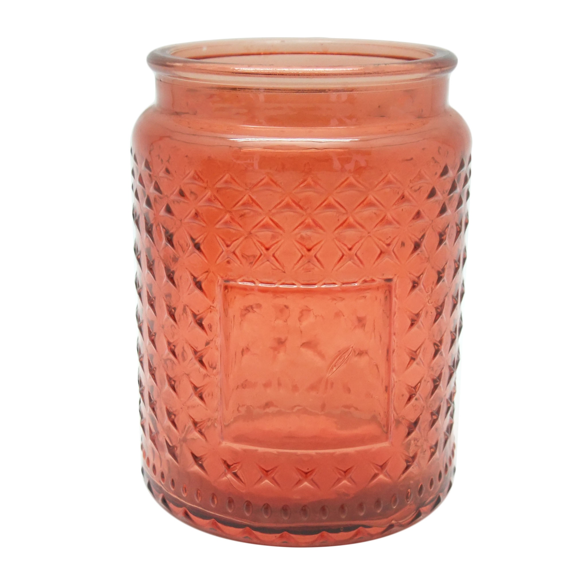 unique candle holders for dining table 17oz storage glass jars with lid Haodexin luxury candle containers wholesale