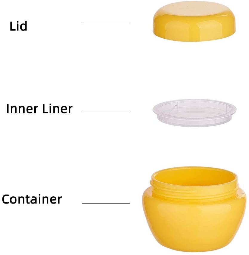 unique cute 5 ml 10 grams 15 ml 20 ml 30 ml 50 ml colorful natural body eye hand face baby cream pp mushroom plastic cream jar