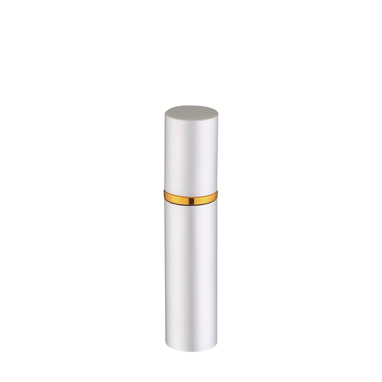 unique elegant 5ml aluminum bottle refill mini travel portable perfume atomizer refillable aluminum perfume with spray
