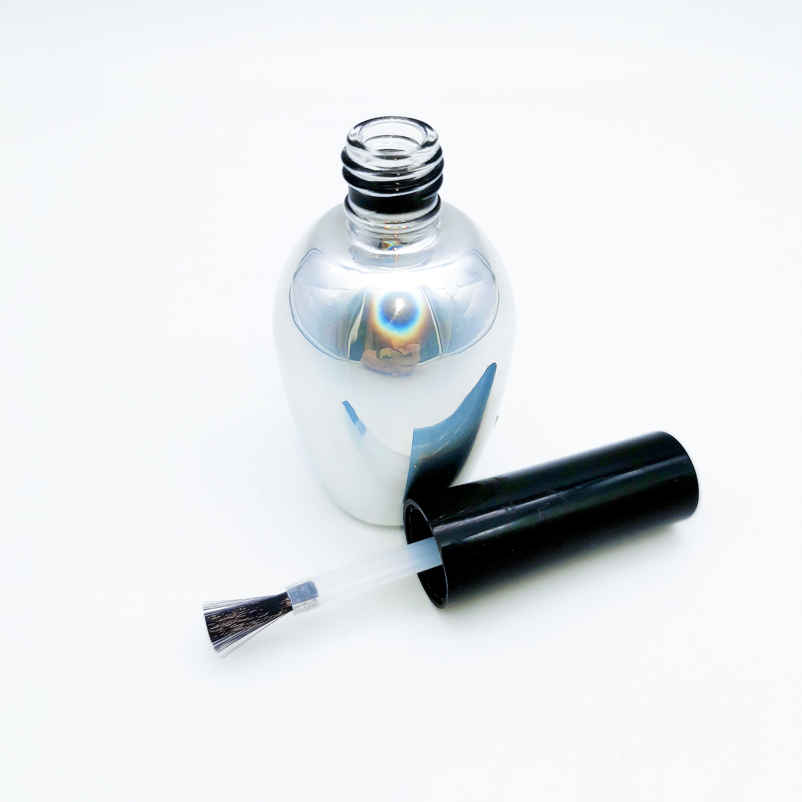 unique glass nail polish bottle nail polish bottle rode gold 15 ml flat nail polish bottle