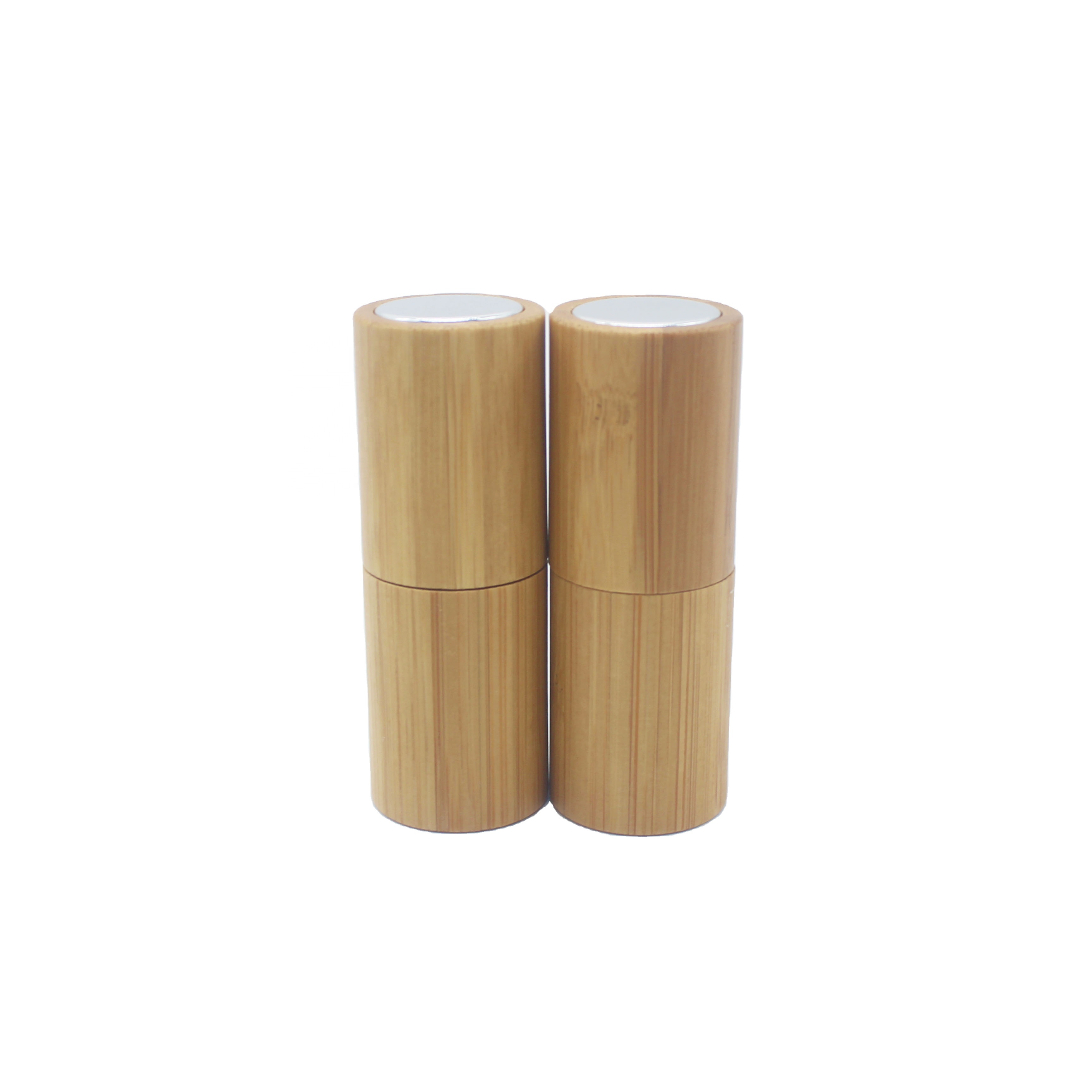 unique perfume bottle bamboo 10ml luxury engraved empty container wholesale BBJ-223