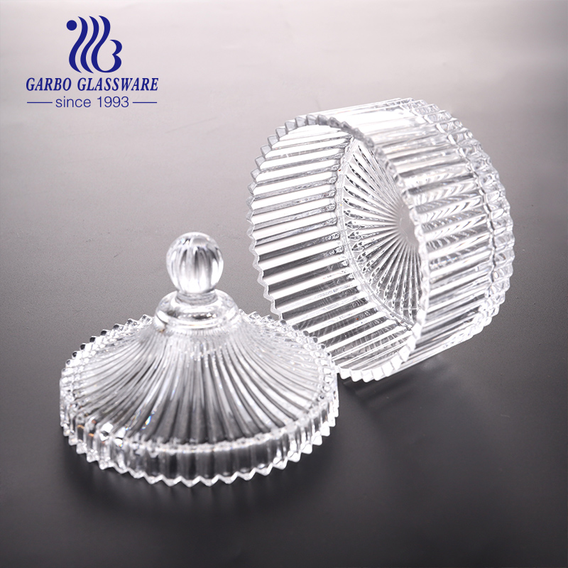 unique sugar bowl with lid, crystal glass sugar bowl, glass serving bowls with lids full decals arabic french candy jar for home