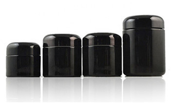 uv proof bottle 15g 30g 50g 100g 200g 250g 500g dark violet UV glass cream jar for cosmetic cream containers and packaging unique products 2019