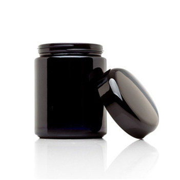 uv proof bottle 15g 30g 50g 100g 200g 250g 500g dark violet UV glass cream jar for cosmetic cream containers and packaging unique products 2019