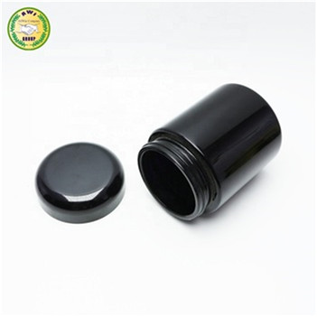 uv proof bottle 15g 30g 50g 100g 200g 250g 500g dark violet UV glass cream jar for cosmetic cream containers and packaging unique products 2019