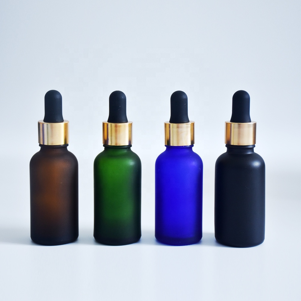 vape oil e liquid blue black amber 5ml 10ml 15ml 20ml 30ml 50ml 100ml glass dropper bottle with silver cap