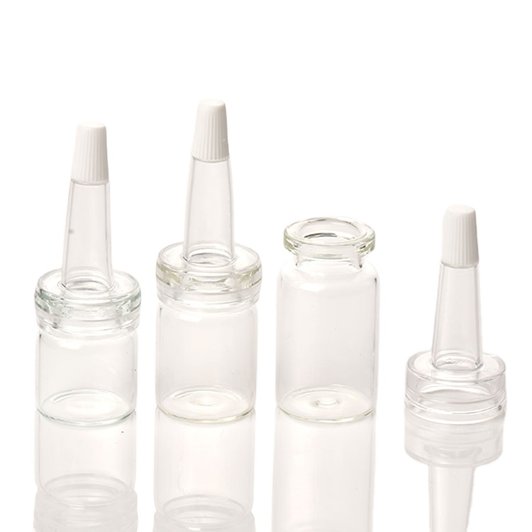 vials for hair oil tubular glass vial hair ampoule bottle 10ml