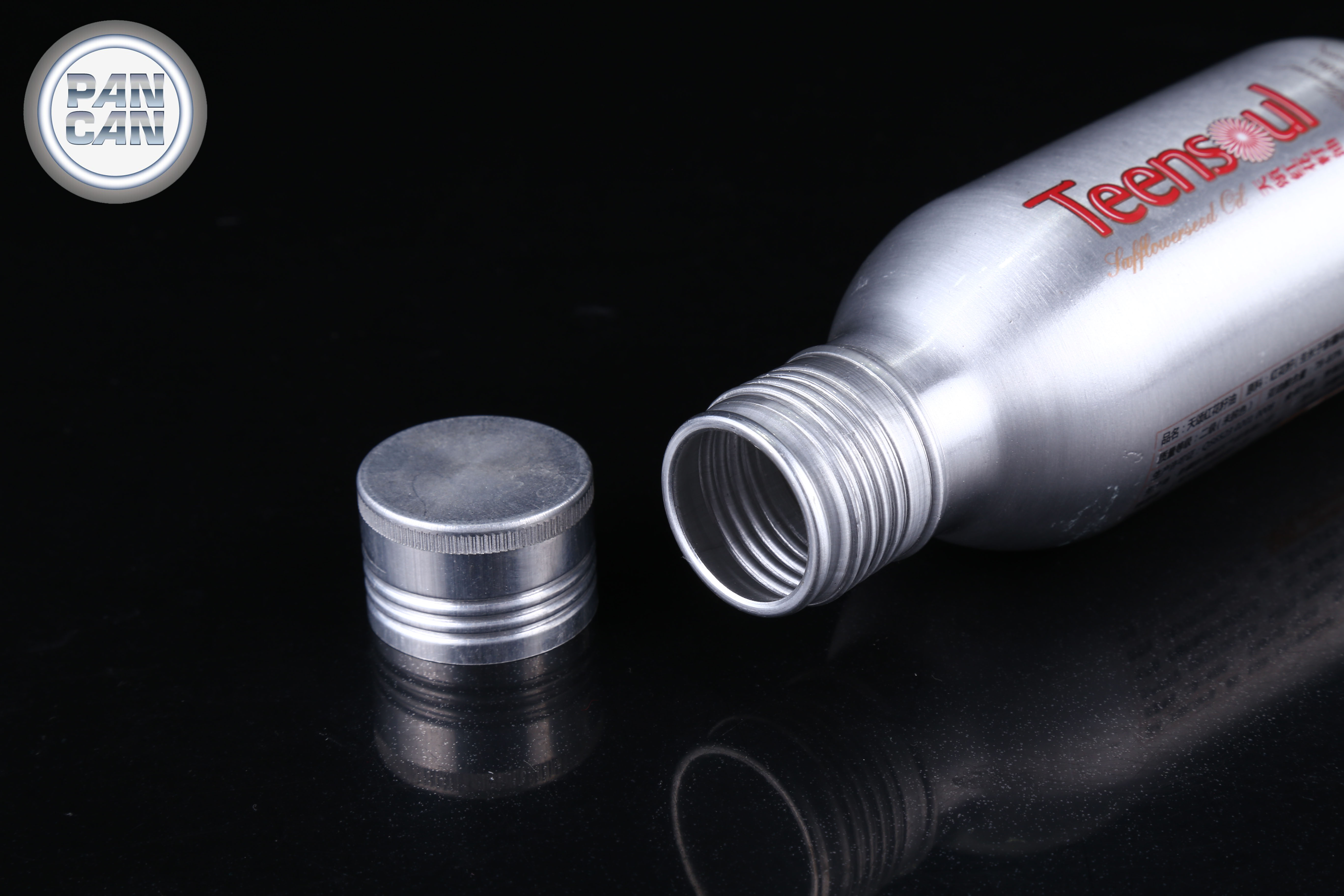 vodka aluminium bottle 250 ml aluminum beverage bottle black aluminum beer bottle