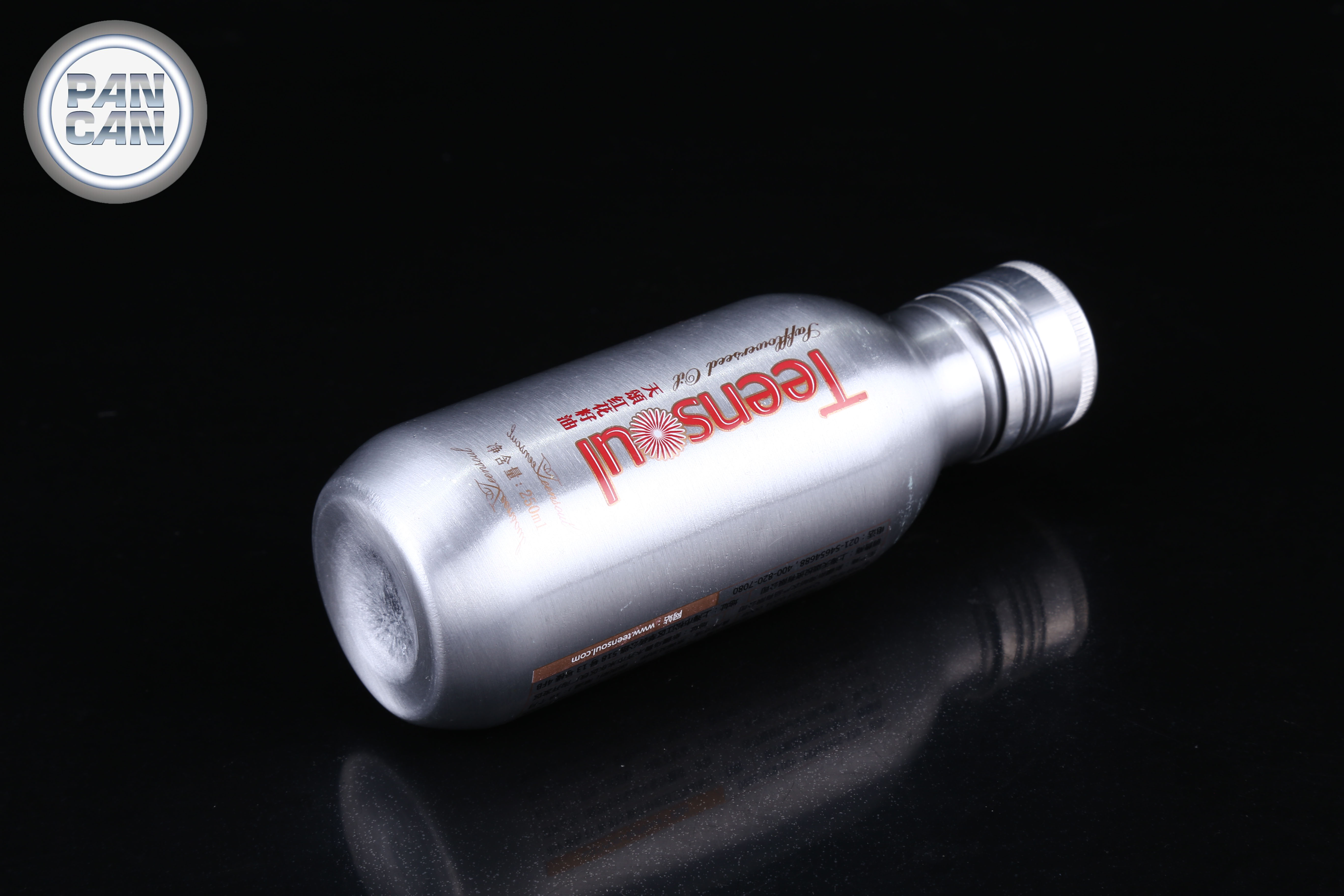 vodka aluminium bottle 250 ml aluminum beverage bottle black aluminum beer bottle