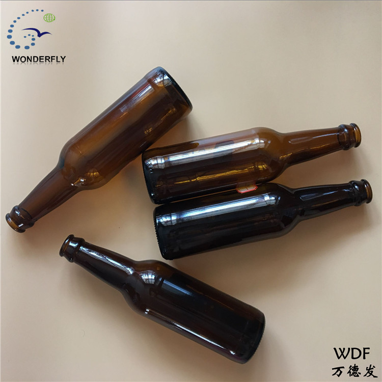 welcome to purchase empty 355 ML long neck glass bottle brown factory quality suitable for 26mm mouth