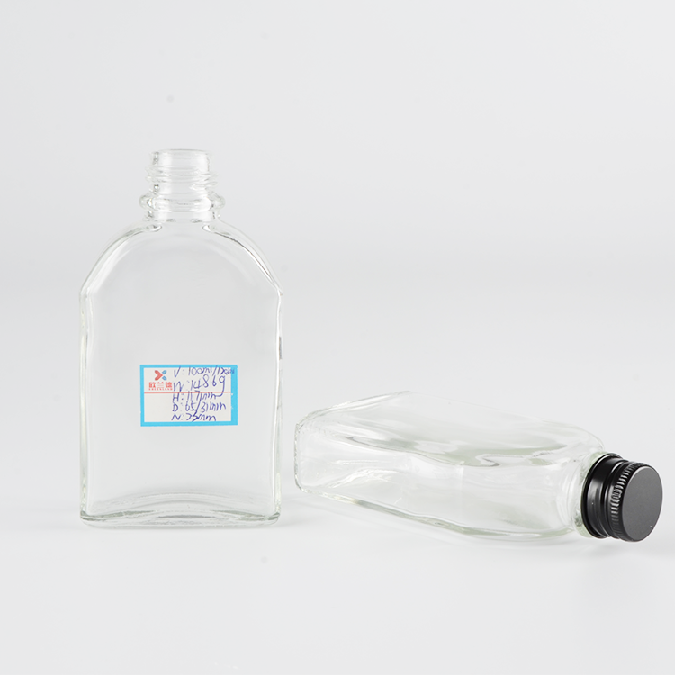 whisky glass bottle 100 ml