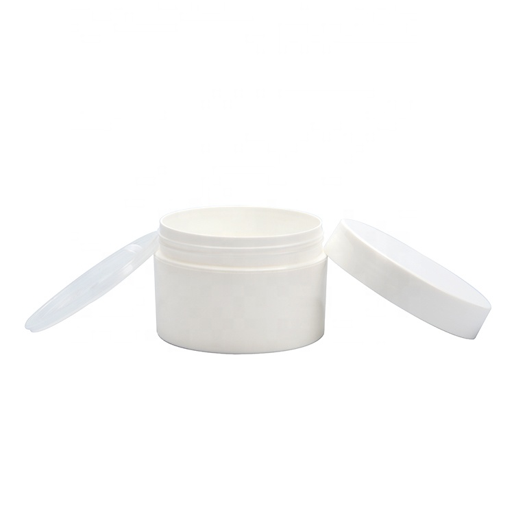 white 120ml cosmetic jar cream jar seal lid 100ml hair gel PP black plastic 100g cosmetics pp container black 4oz plastic jar