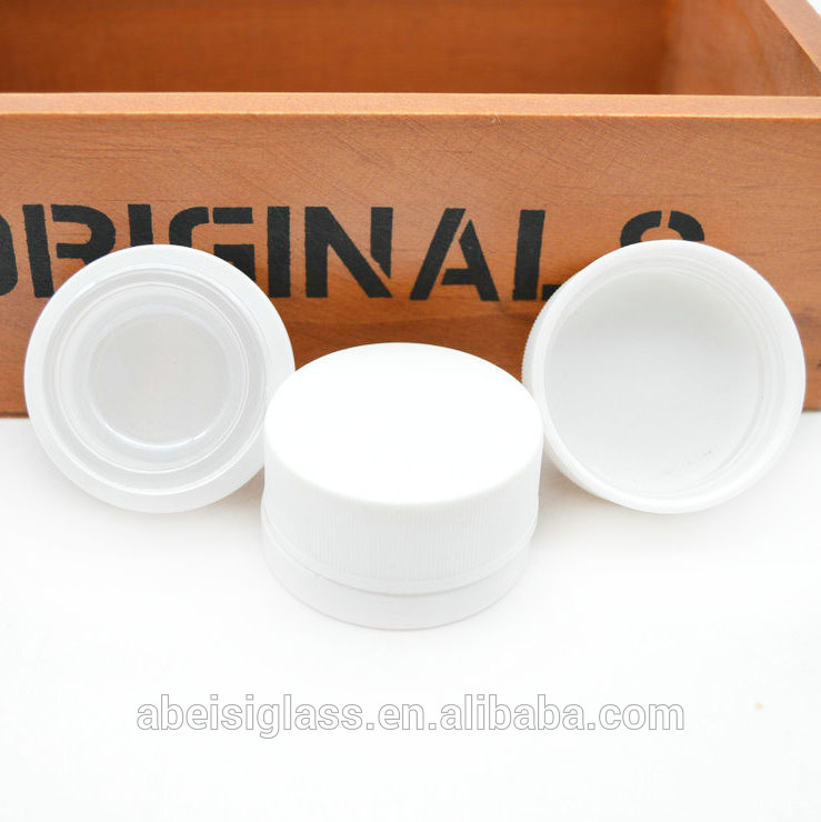 white Glass Mini Skin Care Lotion Eye Cream Glass Jars