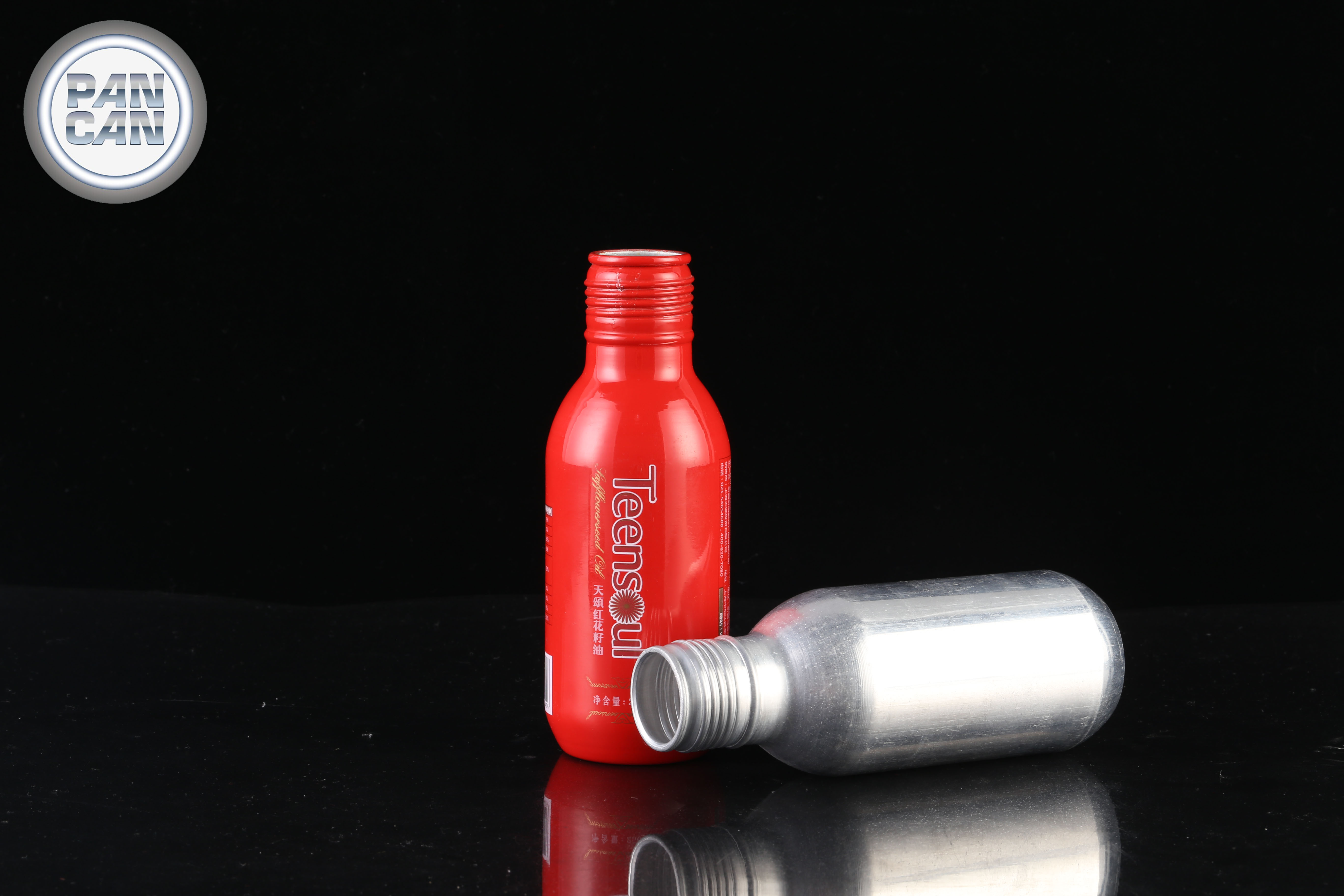 white aluminium bottle aluminium bottle with metal screw alumunium bottle