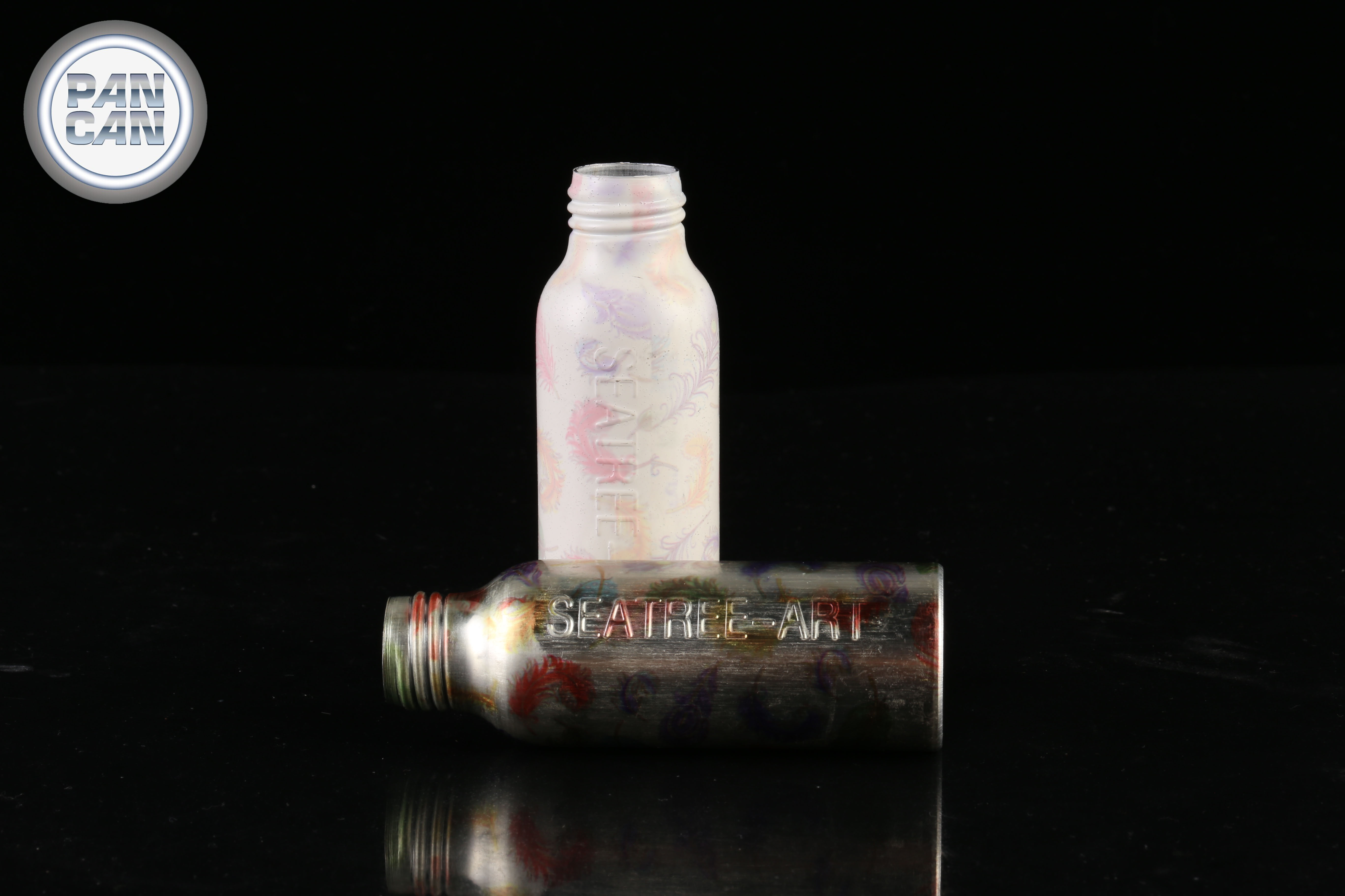 white aluminium bottle aluminium bottle with metal screw alumunium bottle