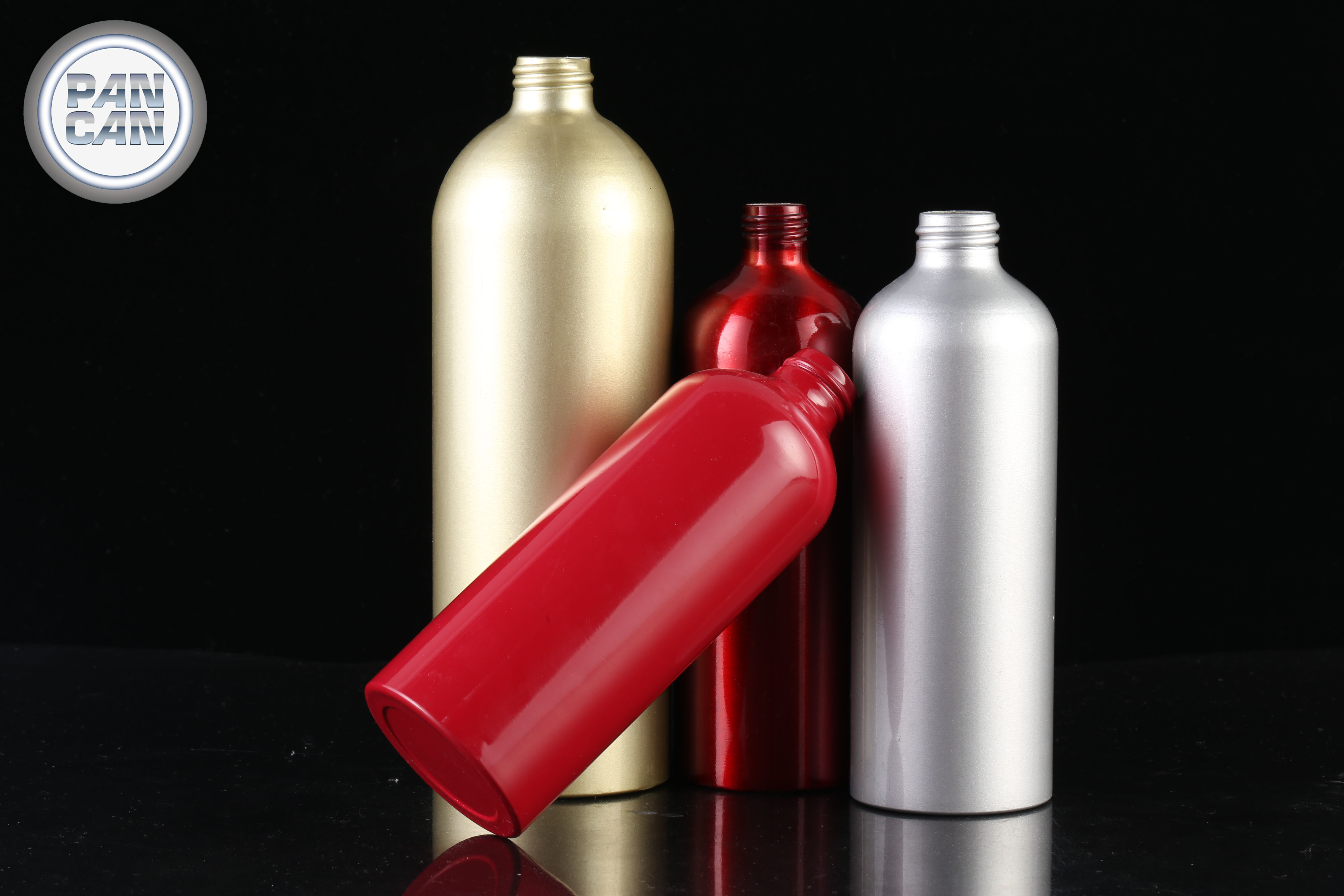 white aluminium bottle aluminium bottle with metal screw alumunium bottle