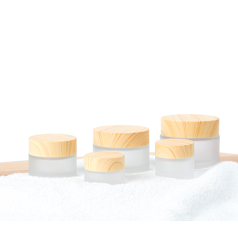 white bamboo cosmetic jars wooden cosmetic jar 6oz cosmetic jars with wood lids