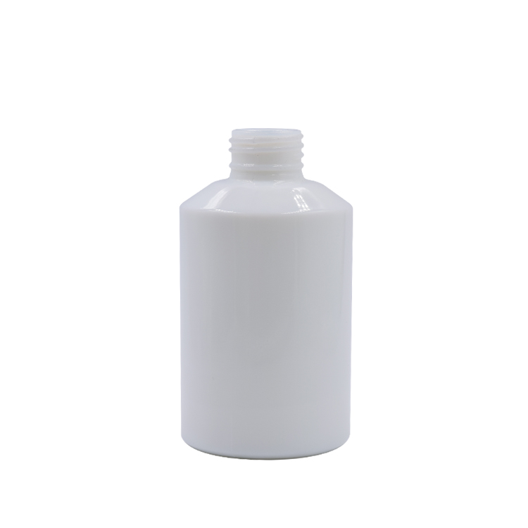 white cosmetic bamboo cream lotion glass bottle with bamboo screw cap