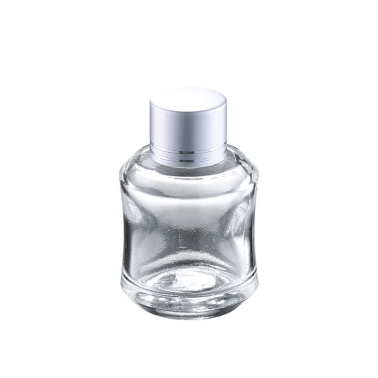 white cosmetic eye luxury clear empty essential oil packaging 30 ml glass dropper bottle