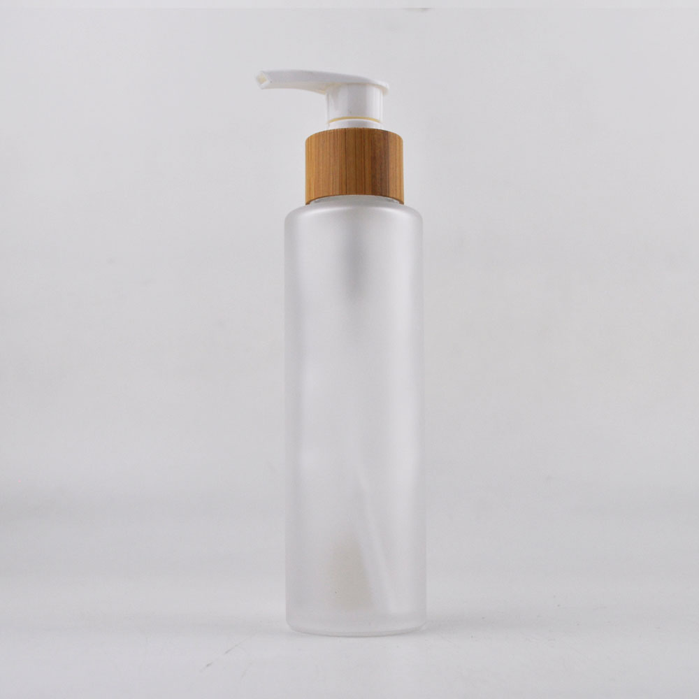 white frosted glass cosmetic spray bottle 100ml
