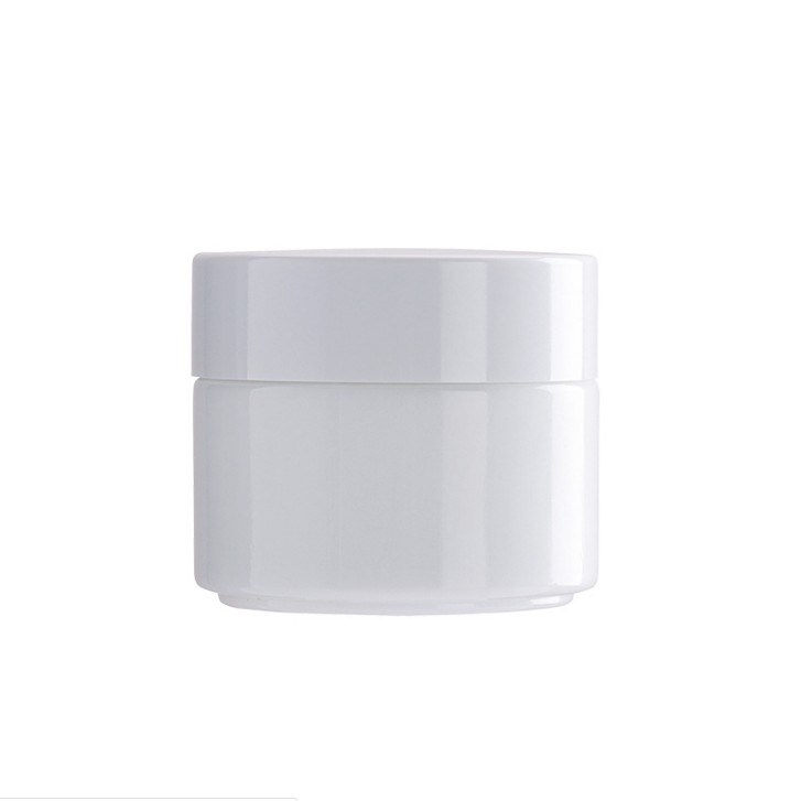 white glass porcelain cosmetic containers and packaging bottle glass cream jars 7g 15g 30ml 50ml 60ml 100ml 1oz 2oz jar