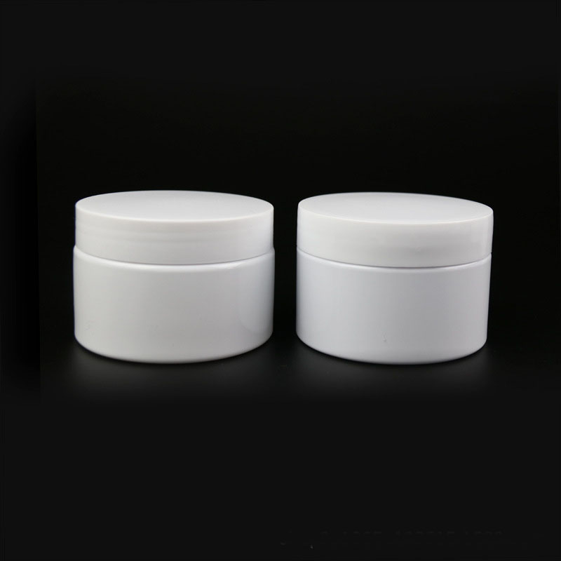 white plastic pet jars 120g hair gel 4 oz empty cosmetic container 120 ml face cream jar