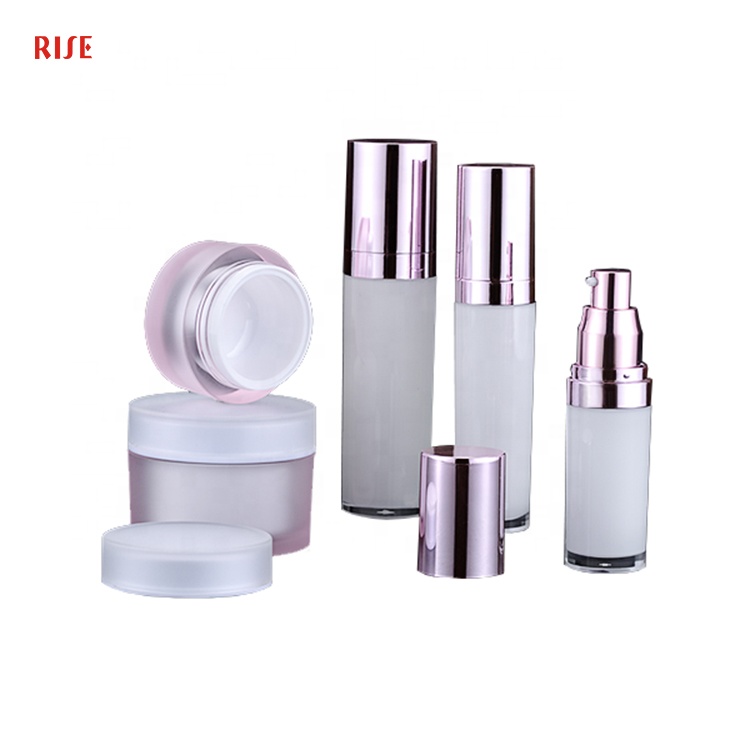 whole sale empty plastic cosmetic packaging set lotion pump bottle 15ml 30ml 50ml 60ml 100ml 120ml