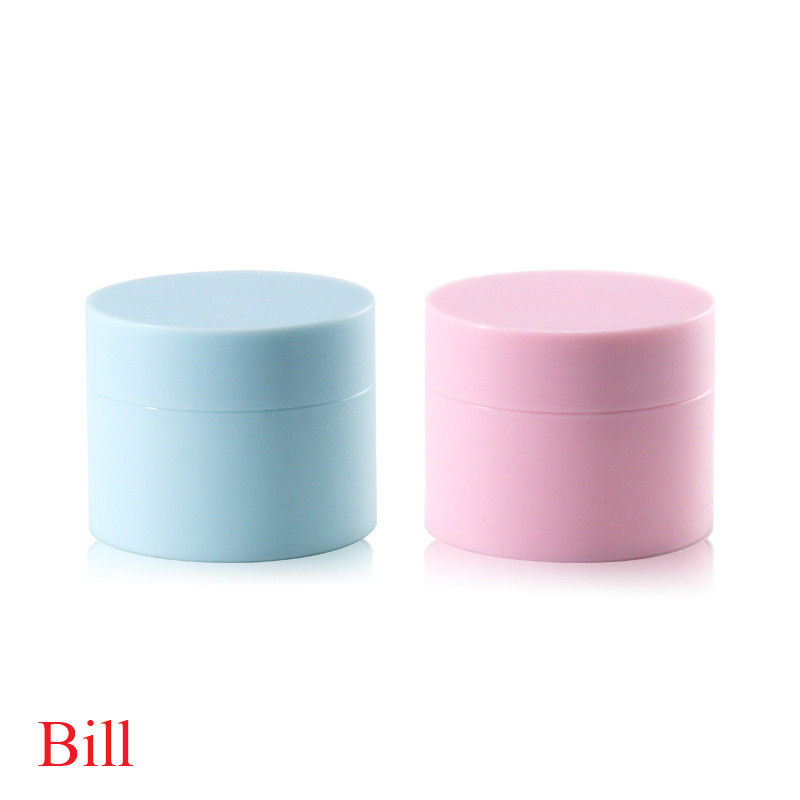 whole sales elegant pp cosmetic jars fancy double walled jar luxury plastic jars with lids